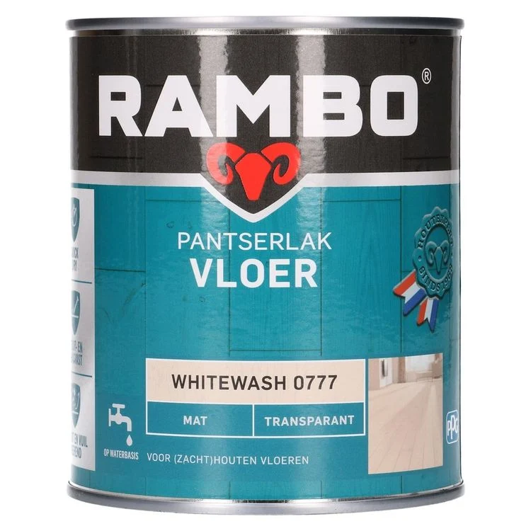 Rambo Pantserlak mat vloer 777 750ml