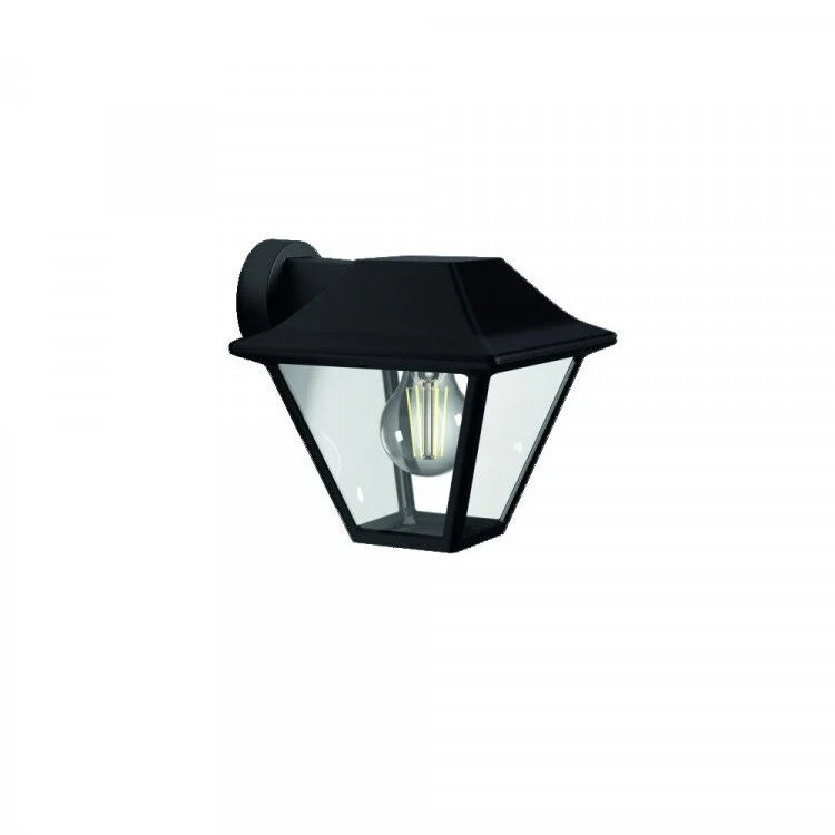 Philips Alpenglow LED buiten wandlamp Alpenglow dimbaar zwart