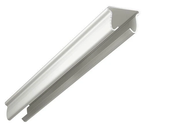 Anchor U-de-luxe gordijnrail wit 250cm
