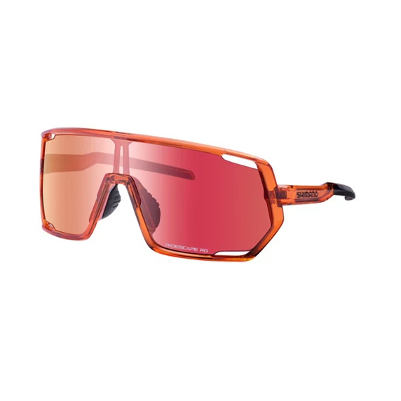 Gafas Sol Shimano CE-TCNM2 Technium Ridescape Carretera Naranja Zafiro