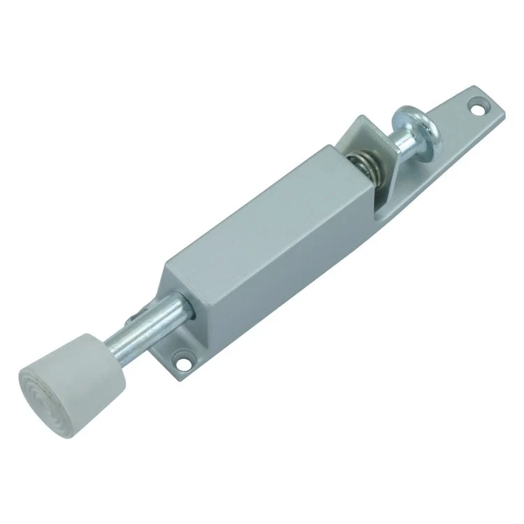 Deurvastzetter 165x30mm grijs