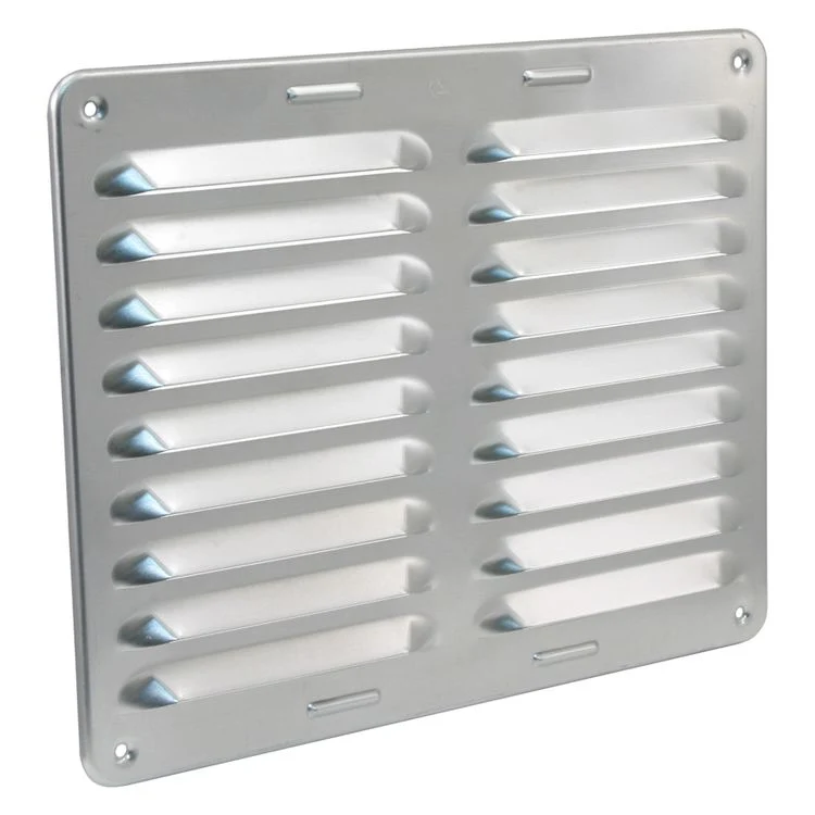 STARX lamellenrooster aluminium grijs 20x25x1cm