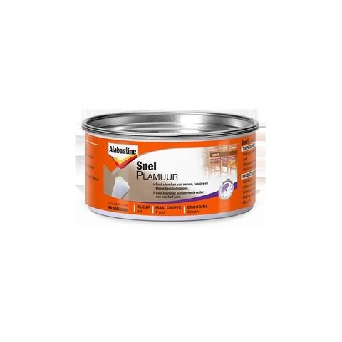 Alabastine snelplamuur wit 400gr
