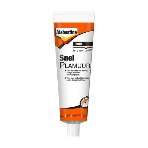 Alabastine snelplamuur wit 125ml