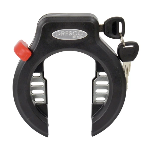 Dresco ringslot plug-in staal zwart