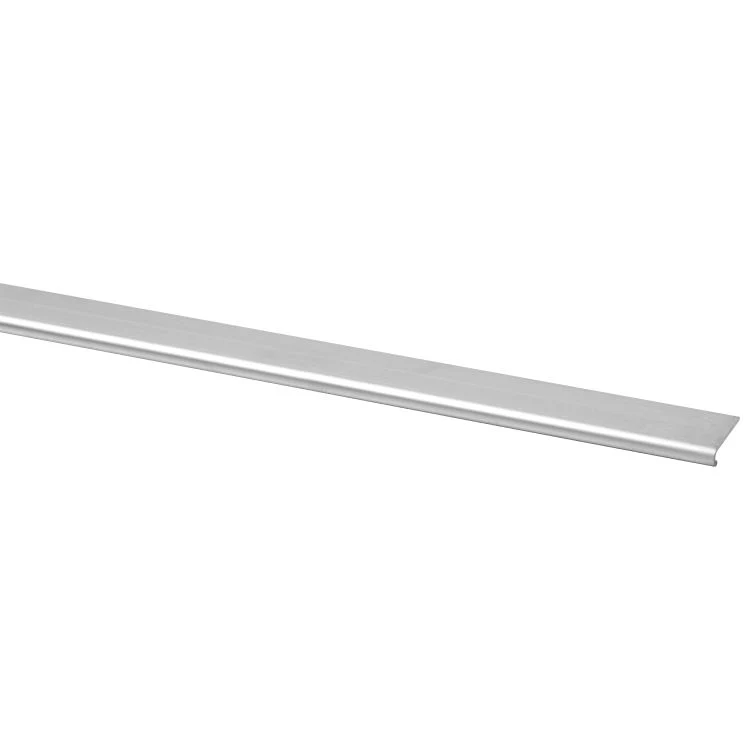 Hockeystickprofiel aluminium 20x6mm 2m