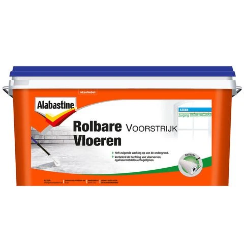 Alabastine Rolbare voorstrijk mat wit 2,5l