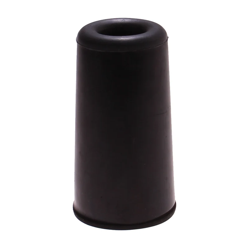 Deurbuffers rubber zwart 25mm 2 stuks