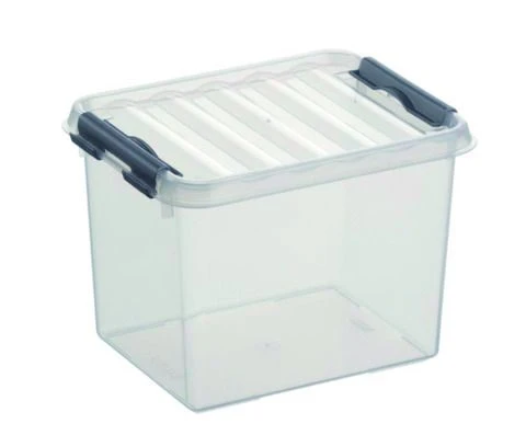 Sunware Q-line opbergbox 3L kunststof transparant 1-vaks