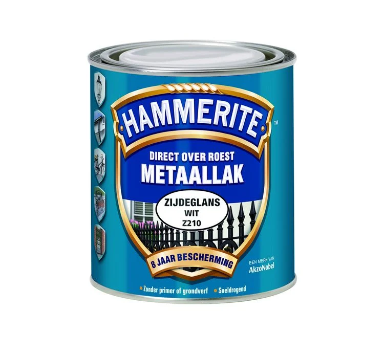 Hammerite metaallak zijdeglans Z238 standgroen 750ml