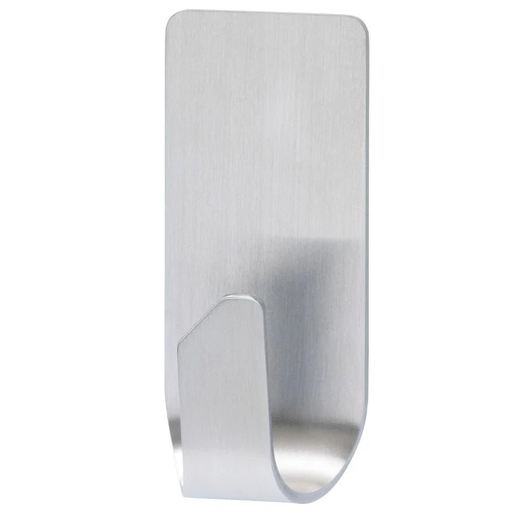 Tesa Powerstrips haak rechthoek RVS dubbel RVS