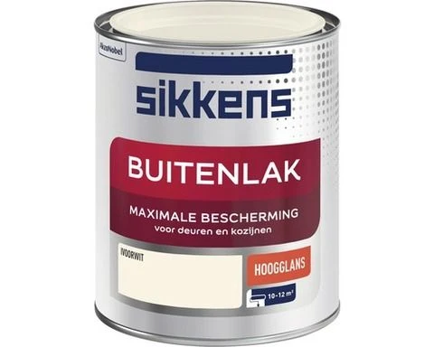 Sikkens Buitenlak hoogglans ivoorwit 750ml