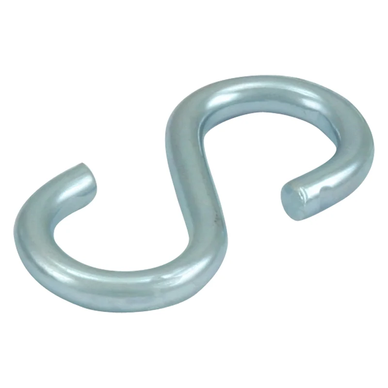 Starx S-haak verzinkt RVS zilver 4x40mm 2st