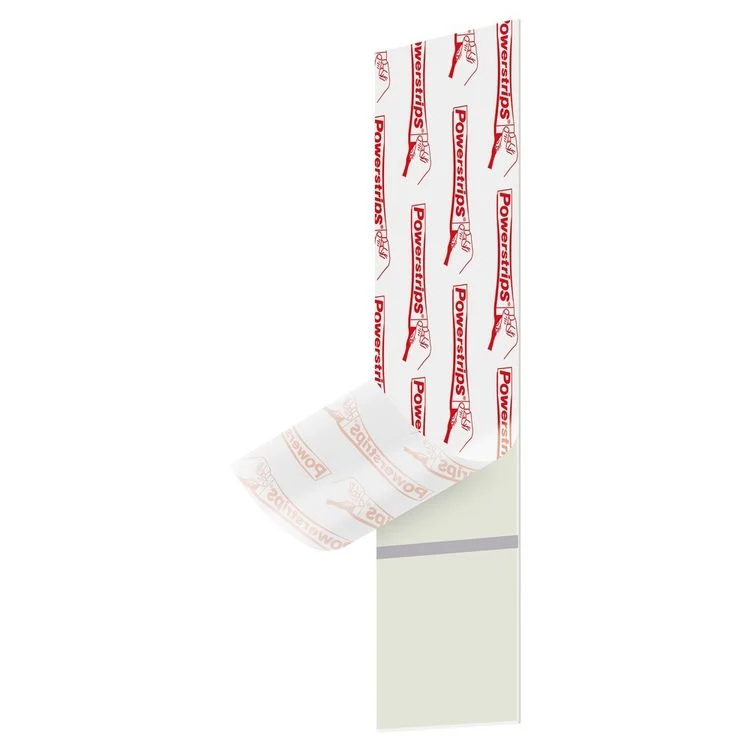 Tesa Powerstrips kleefstrip rechthoek kunststof dubbel wit 6st