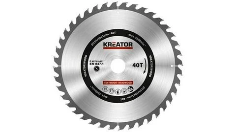 Kreator cirkelzaagblad 48T 254mm